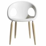 mobilier-restaurant-fauteuil-design-blanc-pieds-bois-natural-drop-scab