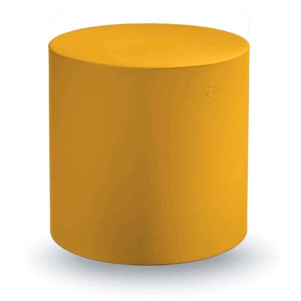 pouf-rond-design-jaune-cylindro