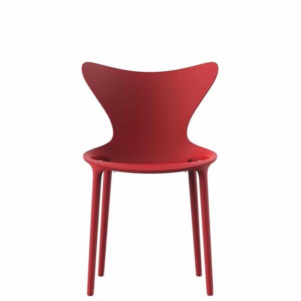 chaise-design-enfant-plastique-empilable-rouge-love-mini