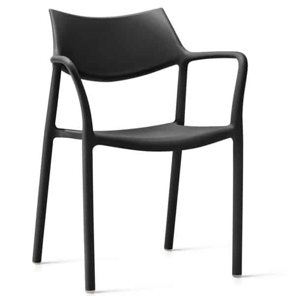 fauteuil-design-noir-terrasse-bar-restaurant-empilable-Flash