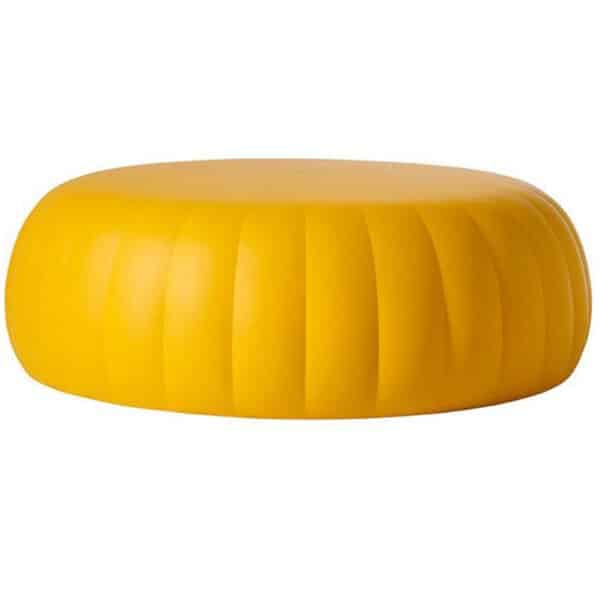 Grand-pouf-plastique-jaune-design-Glee-xxl