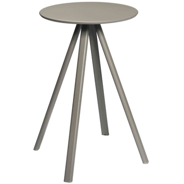Table-mange-debout-ronde-design-quatre-pieds-gris-mineral-Noman